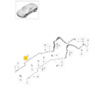Mangueira Tubo Ar Condicionado Porsche 718 Cayman S 18 23 - Imagem 2