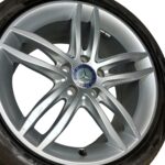 Roda Aro 17 Tala 8,5 Mercedes Benz C250 2012 2013 a 2014 Oem - Imagem 5