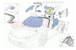Chicote Desembaçador Vigia Tras Ferrari 458 Spider 2010 2014 - Imagem 2