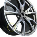Roda Aro 22 Bmw X7 G07 2019 2020 2021 2022 2025 Traseira Oem - Imagem 2
