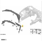 Acabamento Moldura Churrasqueira Bmw 320i F30 2013 2018 Esq - Imagem 2