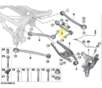 Braço Suspensao Bmw M2 Competition G87 2022  a 2025 Tras Esq - Imagem 3