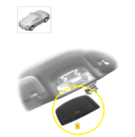 Luz Teto Cortesia Porsche 718 Cayman S 2018 2019 a 2023 Oem - Imagem 2