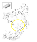Tubo Mangueira Respiro Agua Porsche 718 Cayman 2018 a 2023 - Imagem 2
