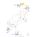 Suporte Sensor Suspensao Land Rover Defender 2024 Tras Dir - Imagem 3