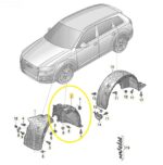 Parabarro Lameiro Tras Audi Q8 3.0 2020 2021 2022 Diant Dir - Imagem 2