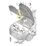 Amortecedor Capo Audi Q8 Quattro 3.0 2020 2021 2022 Original - Imagem 2