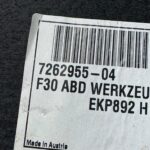 Tampa Ferramentas Porta Malas Bmw 320i F30 2013 A 2018 Oem - Imagem 8