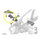 Acabamento Moldura Churrasqueira Bmw 320i F30 2013 2018 Oem - Imagem 2