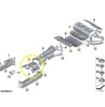 Defletor Termico Tunel Bmw M2 Coupe G87 2022 2023 2024 2025 - Imagem 2