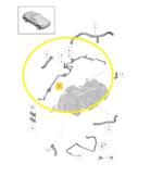 Tubo Valvula Solenoide Vacuo Porsche 718 Cayman S 2018 2023 - Imagem 2
