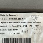Isolamento Acustico Motor Porsche 718 Cayman S 2018 a 2023 - Imagem 8