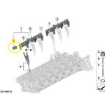 Sensor Flauta Pressao Combustivel Bmw M2 Coupe G87 2022 2025 - Imagem 2