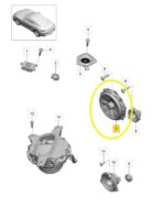 Alto Falante Subwoofer Bose Porsche 718 Cayman S 2018 A 2023 - Imagem 2