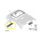 Quebra Sol Lateral Bmw M2 Coupe G87 2022 a 2025 Esquerdo Oem - Imagem 2