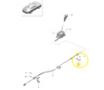 Suporte Cabo Trambulador Porsche 911 991.2 Carrera 2016 a 18 - Imagem 2