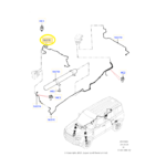 Mangueira Tubo Suspensao Ar Land Rover Defender D300 2023 24 - Imagem 3