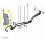 Trocador Calor Resfriador Oleo Cambio Bmw 320i F30 N20 13 18 - Imagem 2