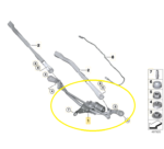 Galhada Motor Limpador Parabrisa Bmw M2 Coupe G87 2022 2025 - Imagem 2