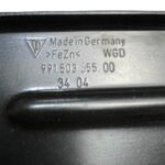 Suporte Guia Inf Paralama Porsche 718 Cayman S 18 a 23 Diant - Imagem 8