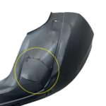Spoiler Capa Parachoque Audi Q3 2.0 Tfsi 2015 2018 Traseiro - Imagem 2