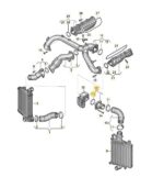 Tubo Mangueira Admissao Ar Tbi Audi Q8 3.0 2020 2021 2022 - Imagem 2