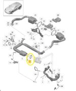 Braçadeira Turbina Escapamento Porsche 718 Cayman S 2018 23 - Imagem 2