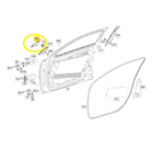 Acabamento Base Retrovisor Mercedes Benz A35 Amg 2019 Dir - Imagem 2