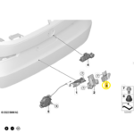 Batente Fechadura Porta Malas Bmw X1 U11 2023 2024 a 2026 - Imagem 2