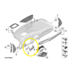 Acabamento Painel Difusor  BMW X1 M Sport U11 2023 a 2026 - Imagem 2