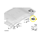 Acabamento Cinto Teto  BMW X1 Sport U11 2023 2024 2025 2026 - Imagem 2