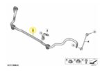 Barra Estabilizadora Bmw X1 M Sport U11 2023 a 2026 Dianteir - Imagem 2