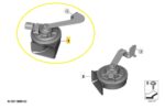 Buzina Caracol Agudo Bmw X1 M Sport U11 2023 2024 a 2026 Oem - Imagem 2