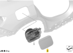Tampa Portinhola Tanque Combustivel Bmw X1 U11 2023 a 2026 - Imagem 2