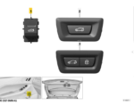 Botao Comando Abertura Porta Malas Bmw X1 U11 2023 24 a 2026 - Imagem 2