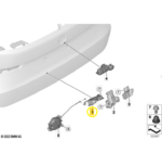 Fechadura Tampa Porta Mala Bmw X1 U11 2023 2024 2025 2026 - Imagem 2