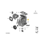 Caixa Evaporadora Ar Forçado BMW X1 U11 2023 2024 2025 2026 - Imagem 2