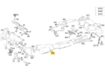 Defletor Calor Tunel Escape Mercedes Benz A35 Amg 2019 a 23 - Imagem 2