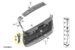 Acabamento Moldura Lanterna BMW X1 U11 2023 a 2026 Tras Esq - Imagem 2