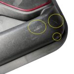 Forro Porta Ram 1500 Rebel V8 2021 a 2023 Traseiro Esquerdo - Imagem 2