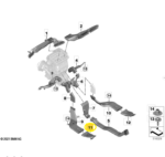 Duto Caixa Ar Forçado Painel Bmw X1 U11 2023 a 2026 Esquerda - Imagem 2