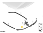 Acabamento Vedaçao Farol BMW X1 M Sport U11 2023 a 2026 Esq - Imagem 2