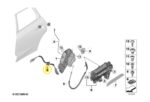 Cabo Fechadura Porta Bmw X1 M Sport U11 2023 a 2026 Traseiro - Imagem 2