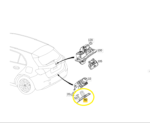 Batente Fechadura Porta Malas Mercedes Benz A35 Amg 2019 23 - Imagem 2
