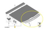 Acabamento Soleira Porta Malas Bmw X1 U11 2023 2024 a 2026 - Imagem 2