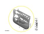Forro Porta Bmw X1 U11 2023 2024 a 2026 Dianteira Esquerda - Imagem 2