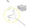 Tubo Mangueira Agua Motor Porsche Macan 4S Eletric 25 26 Oem - Imagem 2