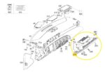 Porta Luvas Painel Mercedes Benz A35 Amg M260 2019 a 2023 - Imagem 2