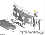 Acabamento Inf Coluna Direçao Bmw X1 U11 2023 2024 2025 2026 - Imagem 2