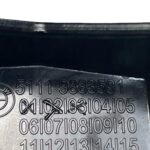 Suporte Guia Parachoque BMW X1 U11 2023 2026 Diant Esquerdo - Imagem 7